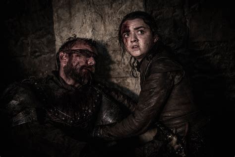 8x03 The Long Night Beric And Arya Game Of Thrones Foto 42773753