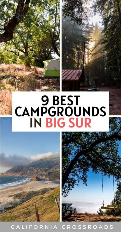 Best Camping In Big Sur 9 Campgrounds Worth A Stay Artofit
