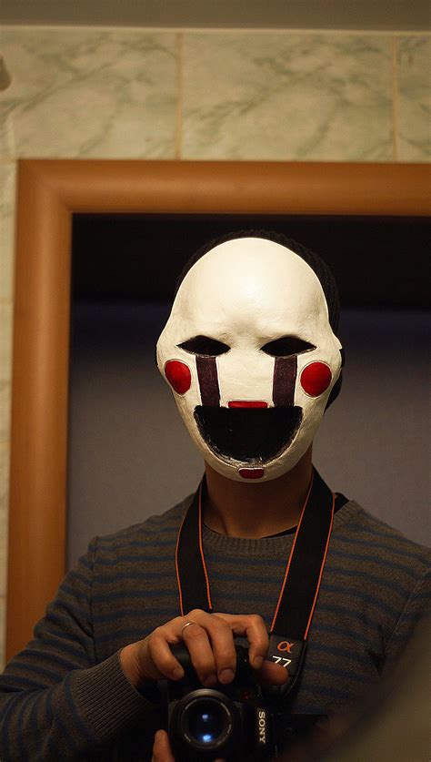 FNAF Marionetten Masker Marionet Halloween Masker Horror Game Etsy