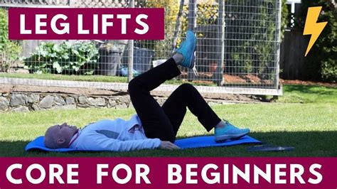 Leg Lifts Exercise Core Exercises For Beginners Youtube