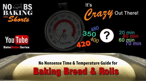 Best Temperature And Time To Bake Bread Youtube