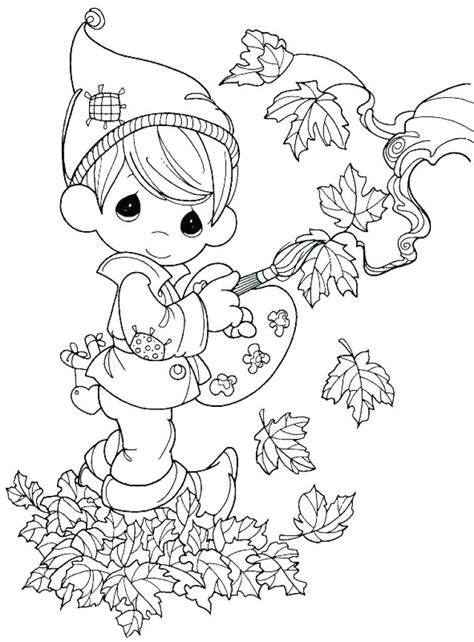Little boy blue is a deep tone of baby blue. Little Boy Drawing Coloring Page - Free Printable Coloring ...
