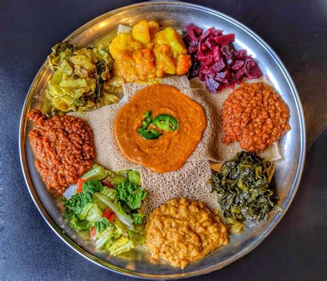 Ethiopian cuisine is based on grains (millet, wheat…), chickpeas, lentils, large selection of herbs and spices, meat. Blue Nile Ethiopian Kitchen - iScriblr | Ethiopian food ...
