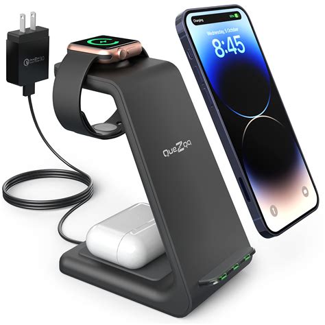 Buy Wireless Charging Stand Fast Wireless Charger In Charging Station For Apple AirPods