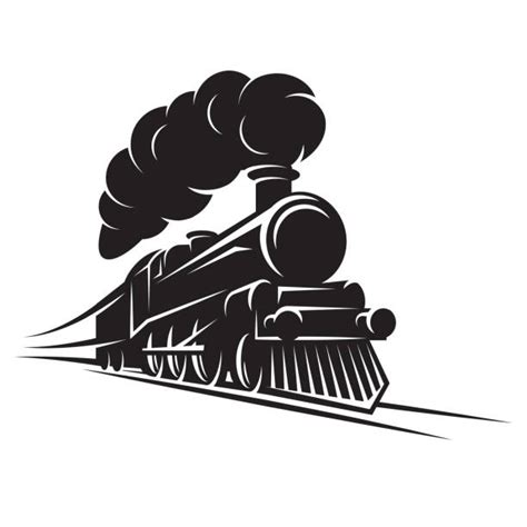 Steam Engine Train Silhouette Agrohortipbacid