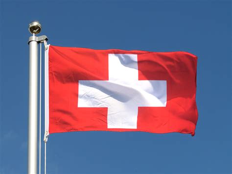 Schweiz Flagge 60 X 90 Cm Flaggenplatzch