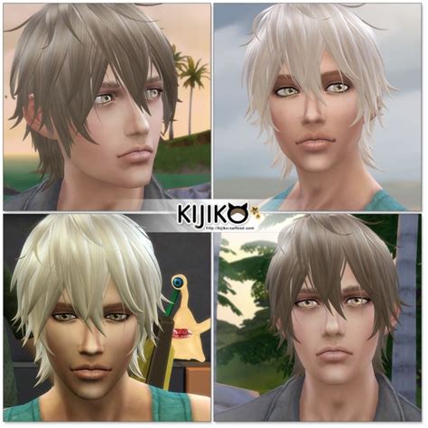 Night Fog Hair Ts4 Edition Male At Kijiko Sims 4 Updates
