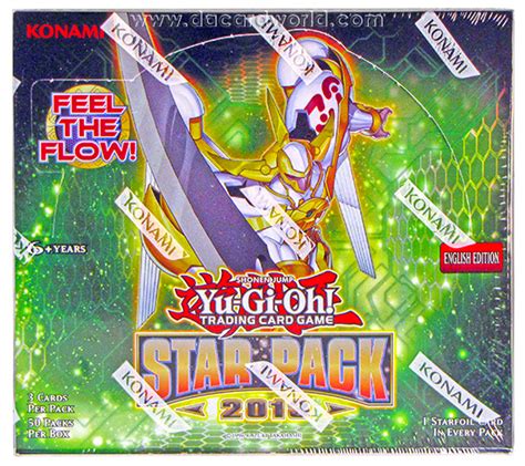 Konami Yu Gi Oh Star Pack 2013 Unlimited Edition Booster Box Da Card