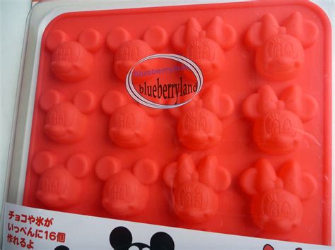 Japan Disney Mickey Mouse Silicon Mold Chocolate Ice Mould