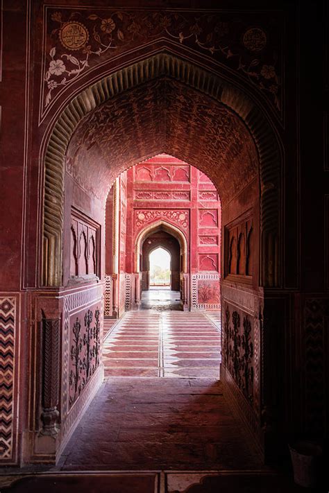 View Of Interior Taj Mahal India Photograph By Panoramic Images