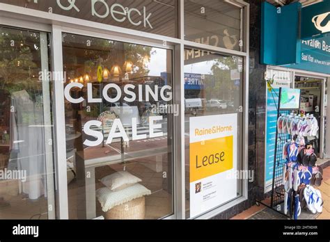 Shop Closing Down Australia Hi Res Stock Photography And Images Alamy