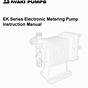 Iwaki Metering Pump Manual
