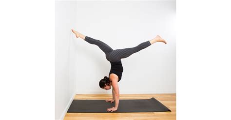Handstand Split Learn How To Do A Handstand Popsugar Fitness Photo 9