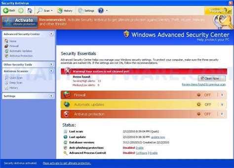How To Remove Security Antivirus Removal Guide
