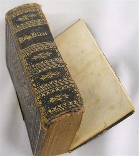 Late 1800s Antique Bible