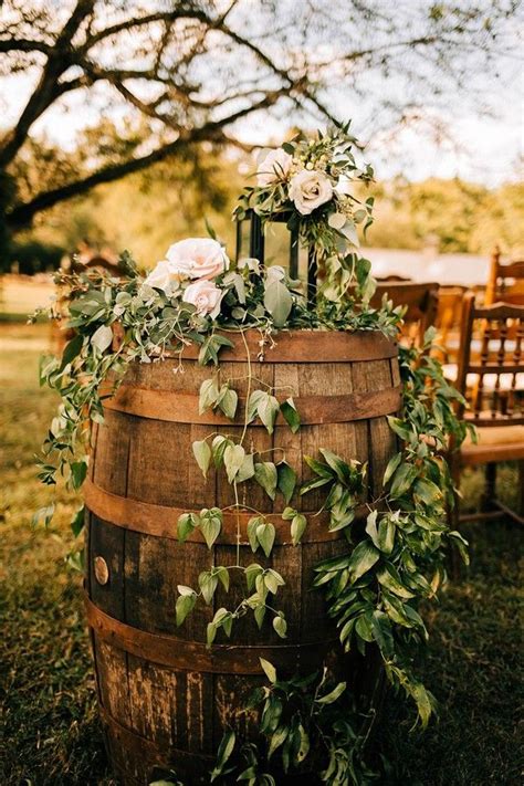 Top Rustic Country Wine Barrel Wedding Ideas R R Wine Barrel