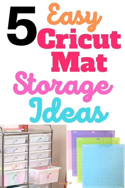 How To Store Cricut Mats Cricut Mat Storage