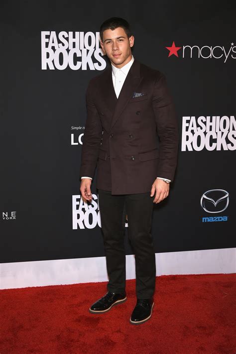 nick jonas from suit chic to fedora cool the fashionisto