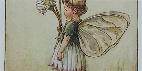 The Daisy Flower Fairy Titania Vintage Prints