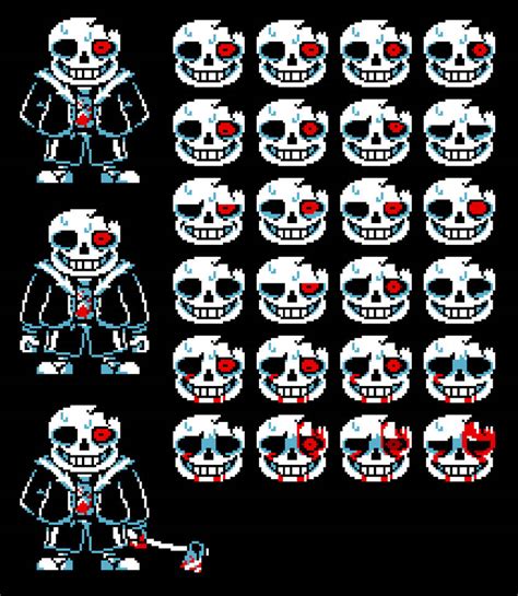 Horrortale Sans Battle Sprites 2021 By Safetybob9001 On Deviantart