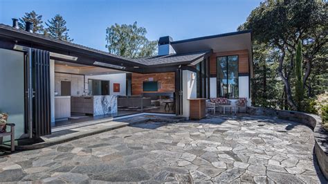 Mid Century Modern Hillsborough Ca Av Builders