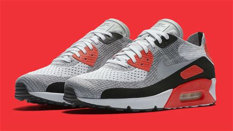 Nike Air Max 90 Ultra Flyknit Infrared Release Date 875943100 Sole