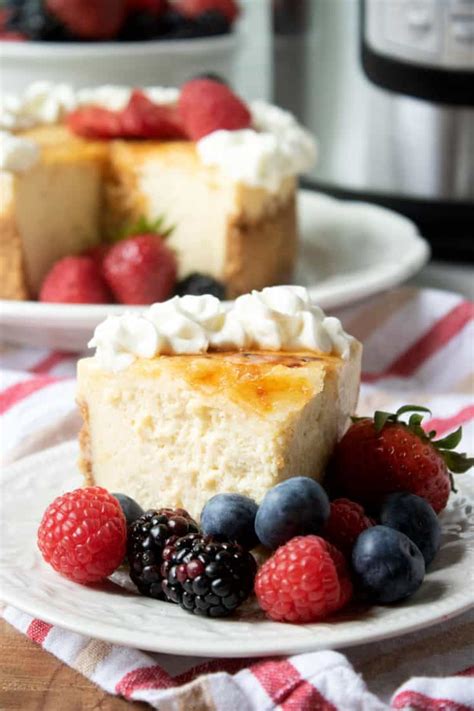 I posted a link the the exact pan i use under a reply to the original recipe. Best Creme Brulee Cheesecake Recipe - An Instant Pot ...