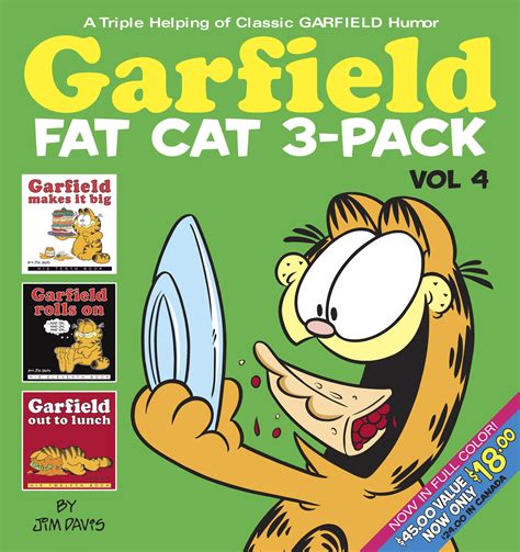 Garfield Fat Cat 3 Pack 4 By Jim Davis Penguin Books Australia