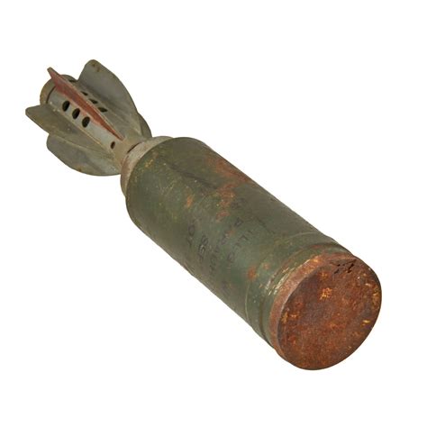 Original British Wwii Ordnance Sbml Two Inch Mortar Illumination Parac