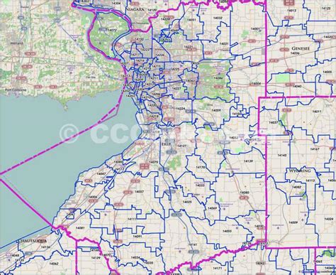 Buffalo Ny Zip Code Map Images And Photos Finder