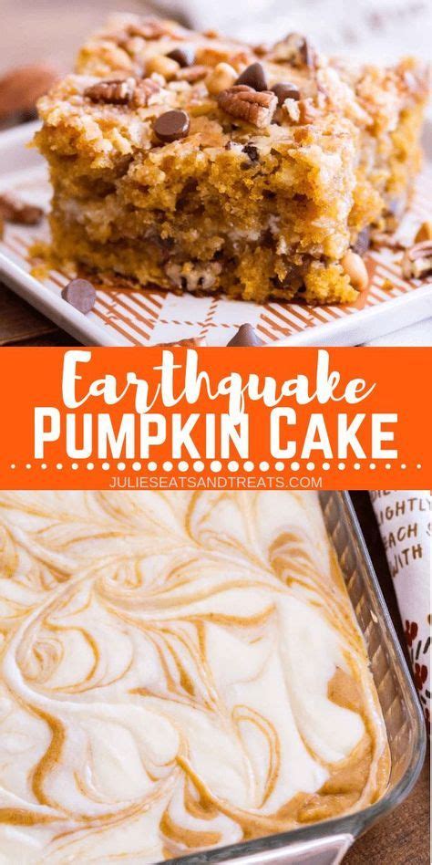 This Easy Earthquake Pumpkin Cake Is One Of The Best Fall