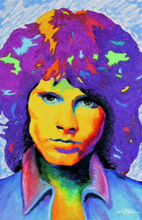 Jim Morrison Painting By Alisa Meier Fine Art America
