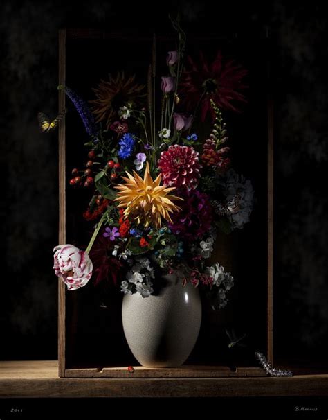 Floral Still Life Photography By Bas Meeuws Via Behance Still Life