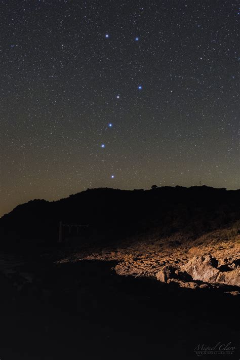 The Big Dipper Sparkles Over Dramatic Landscape In Stunning Night Sky