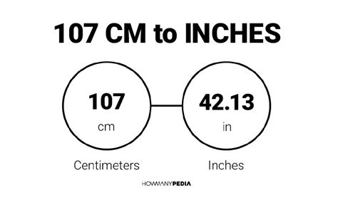 107 Cm To Inches