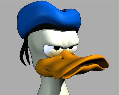 Donald Duck 3d By Rendse On Deviantart