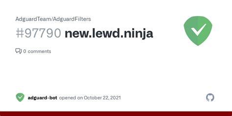New Lewd Ninja · Issue 97790 · Adguardteam Adguardfilters · Github