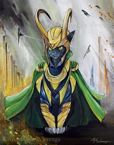 Here's what happened when 15 random people took turns drawing and describing, starting with the prompt lokitty (loki as a cat). Loki B. Cat from AngelSVisionS - KittyWorks in 2020 | Cat ...