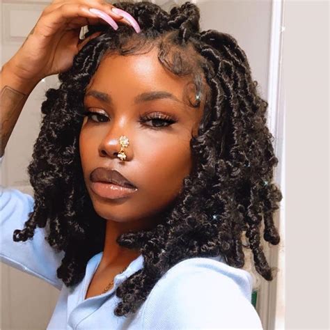 famous concept short faux locs crochet hairstyles black hairstyle