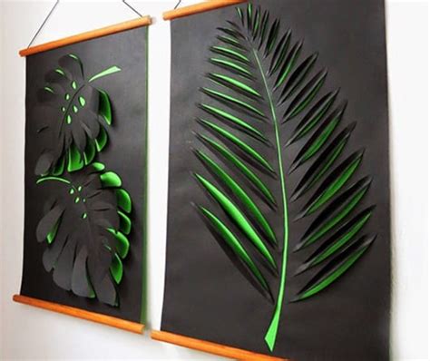 Die 95 besten bilder von wanddeko fur wohnzimmer moderne. dekooideen-wohnzimmer-mit-wanddekoration-aus-papier ...