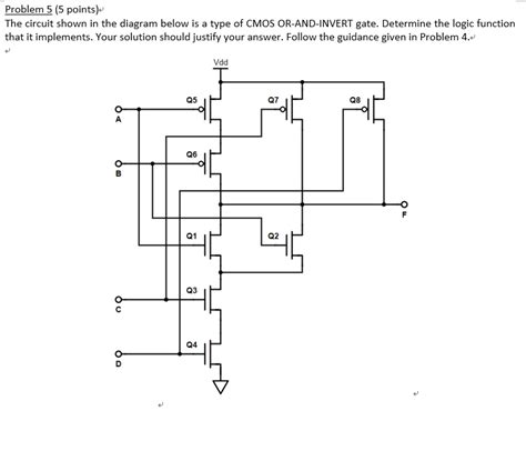 Solved Problem 4 5 Points The Circuit Shown In The Diagram