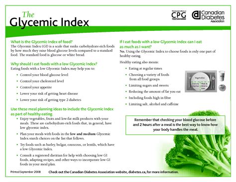 Low Glycemic Index Foods List Pdf Caroline Morrison