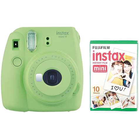Fujifilm Instax Mini 9 Instant Camera Green Film Online At Best Price Film Camera Lulu Uae