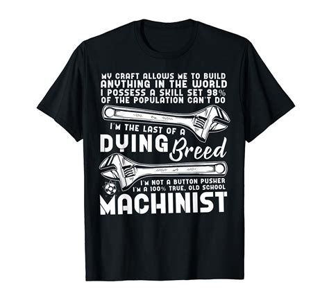 I M A Machinist T Shirt Awesome Machinist T Shirt Zelite