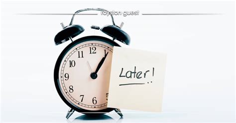 Procrastination is a habit, and if you understand how it shows up for you, you can replace it with a better one. How to Stop Procrastinating: 5 Practical Steps | Royston Guest