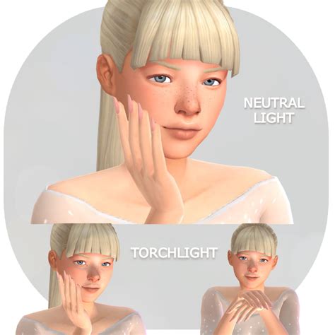 Cas Lighting Neutral Light Torchlight 🏠 The Sims 4 Mods Curseforge