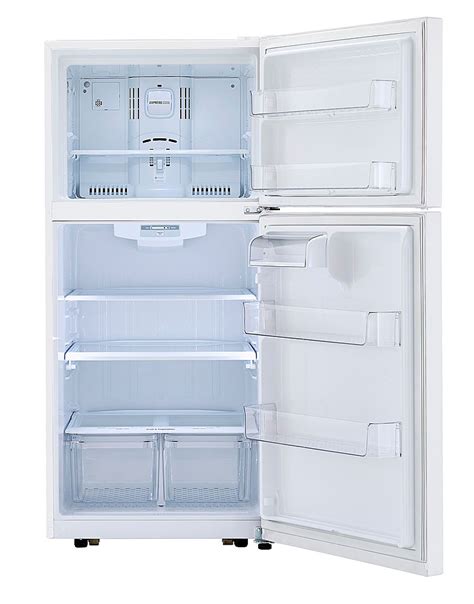 Lg 202 Cu Ft Top Freezer Refrigerator White Ltcs20020w Best Buy