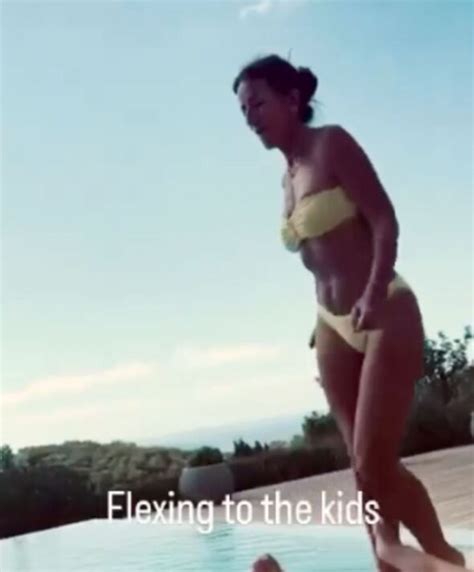 Davina Mccall 54 Wows Fans As She Showcases Her Moonwalking In Tiny Bikini Celebrity News
