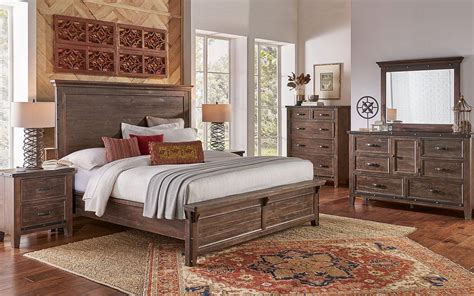 Rustic bedroom sets rustic natural honey rubberwood master bedroom furniture bedding sets may also come with cupboards matching. Rustic Queen Bedroom Set 3P Havana Brown MAQHV5030 A ...