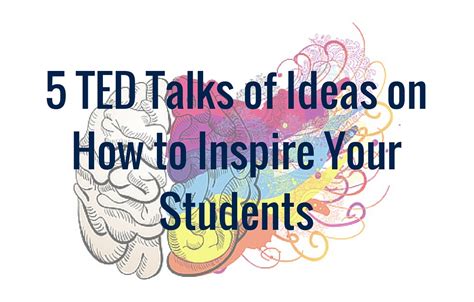5 Ted Talks For Students Onlyfe Its Not Complicated